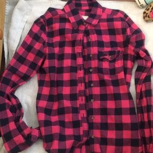 Abercrombie kids flannel